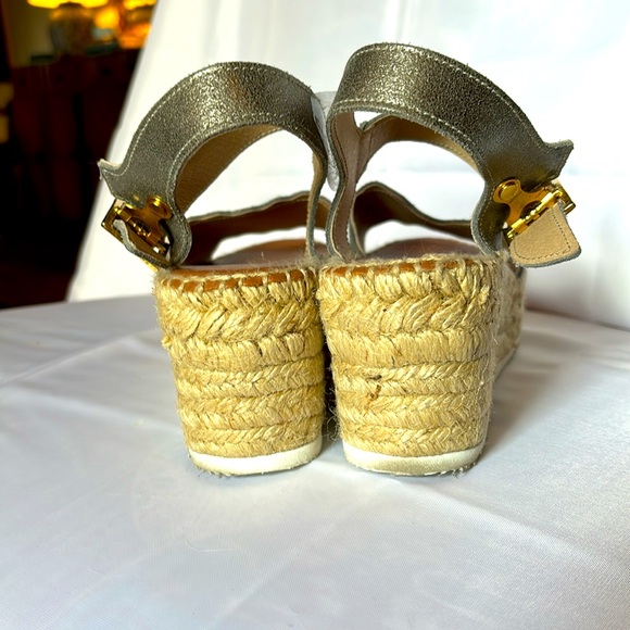 ANDRE ASSOUS Silver Espadrilles - Picture 2 of 6